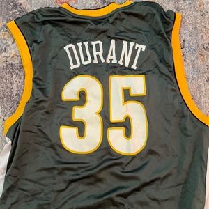 Seattle Supersonics Kevin Durant Rookie Jersey
